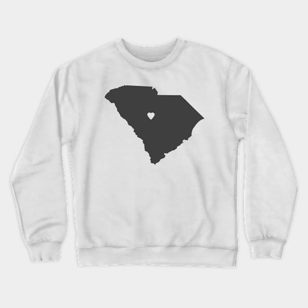 South Carolina Love Crewneck Sweatshirt by juniperandspruce